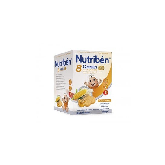 Nutriben Papilla 8 Cereais Toque De Mel E Biscoitos Maria Lata