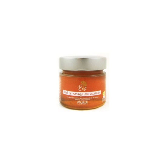 Muria Orange Honey With Saffron Bio 250g