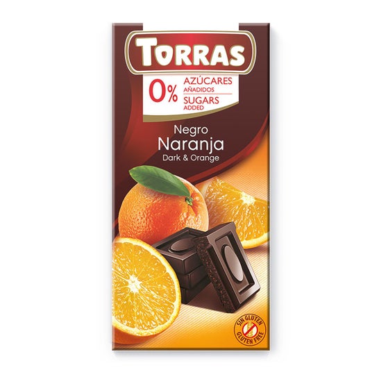 Torras Choco Black Orange S/G S/Az 75g
