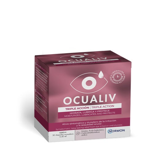 Ocualiv Tripla Ação Monodoses 30x0.40 ml