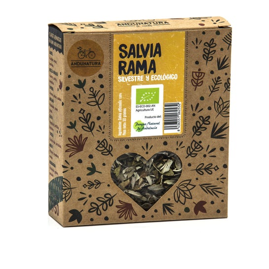 Andunatura Salvia ECO e SILVESTRE caixa kraft 30 gr