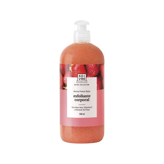Soivre esfoliante frutas vermelhas 500ml