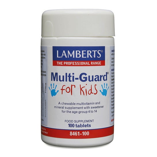 Lamberts Multi-guard para crianças 100 comprimidos