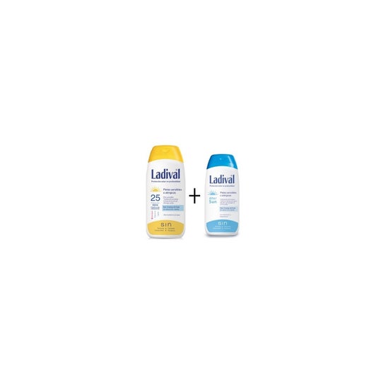 Ladival ™ Proteção para a pele sensível ou alérgica SPF30 + creme gel oil free 200ml
