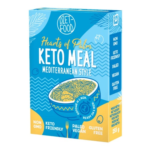 Diet Food Heart Of Palm Keto Meal Mediterranean Style 255g