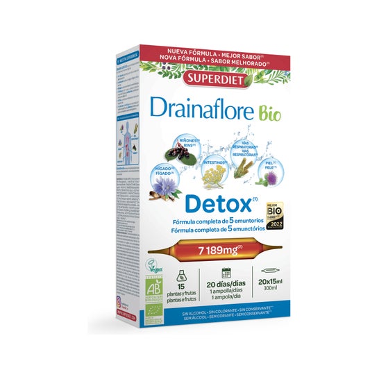 Super Diet Drainaflore 20x15ml