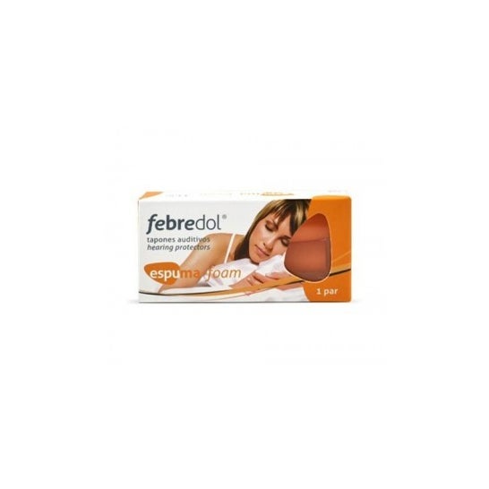 Tampões para os ouvidos de espuma Febredol ™ 2uds