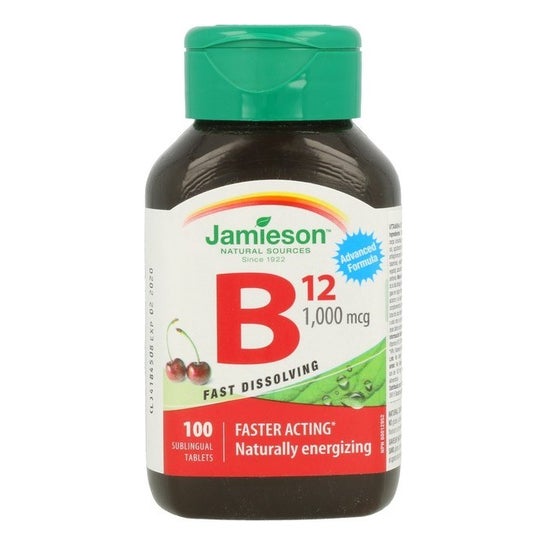 Vitamina Jamieson B12 1000Mcg 100 Comprimidos
