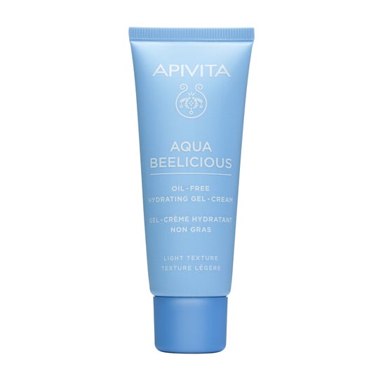 Apivita Aqua Beelicious Gel-creme Hidratante Sem Óleo Textura Leve e Hidratante 40ml