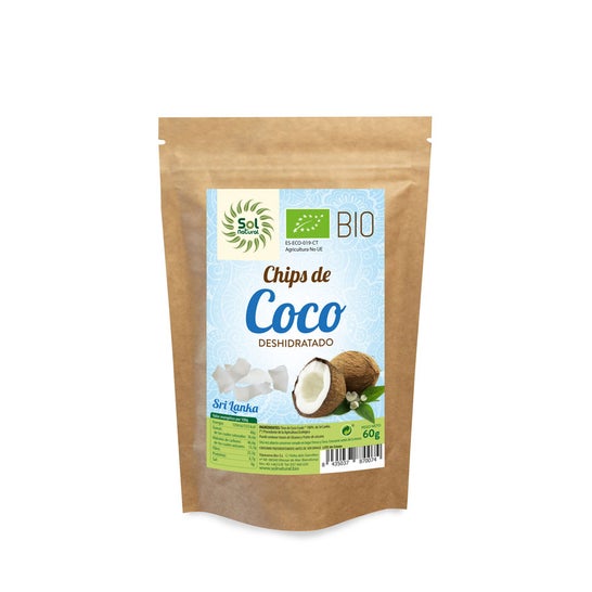 Sol Natural Organic Coconut Chips 60g