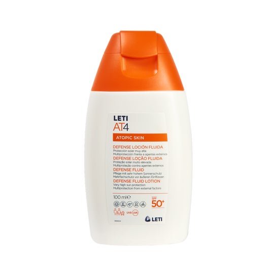 LetiAT4 Atopic Skin Loção Fluida Spf50+ 100ml