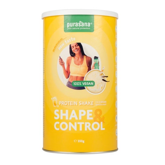 Purasana Shape & Control Protein Shake Vanilla Slim 350g