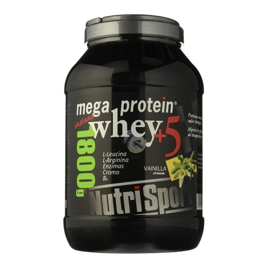 Nutrisport Mega Protein Whey 5 Baunilha 1800g