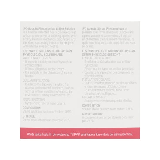 Aposán Soro Fisiológico 50 monodoses x 5ml