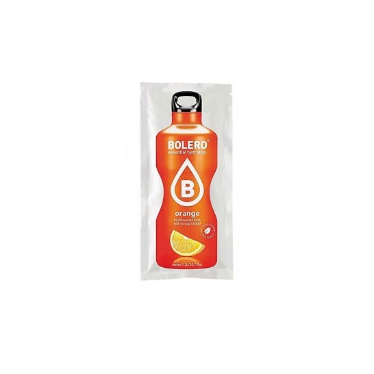 Bolero Mistura para bebidas com sabor a laranja 12 saquetas