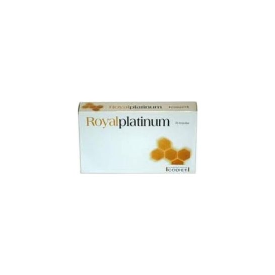 Ampolas Codiet Royal Jelly Platinum Adultos Ampolas 20 unidades