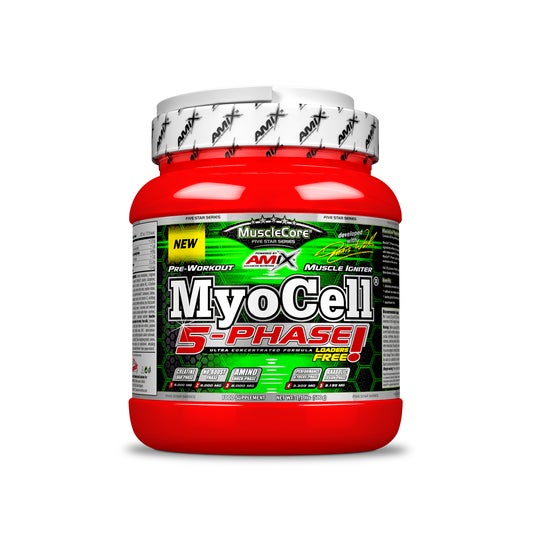 Amix MuscleCore MyoCell 5 Phase Fruit Punch 500g