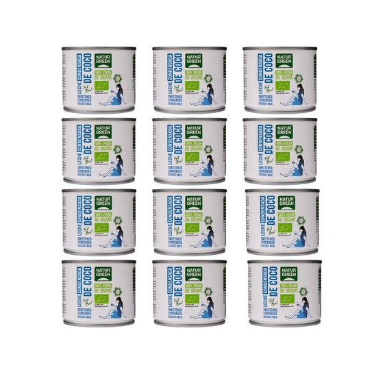 NaturGreen Pack Leite de Coco Condensado 12x210ml