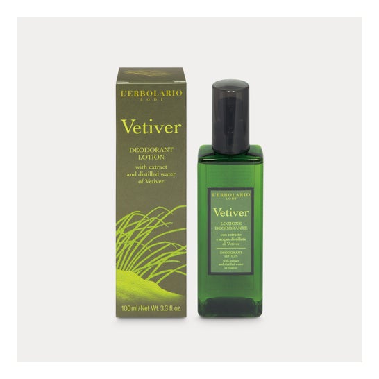 L'Erbolario Loção Desodorizante Vetiver 100 ml