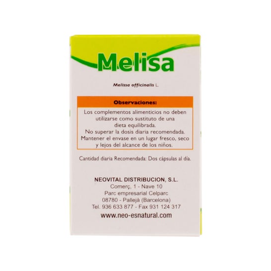 Neo Melisa 45cáps