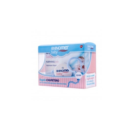 Rhinomer Baby Narhinel Comfort Aspirador de pó Nasal+Gift Pacifier