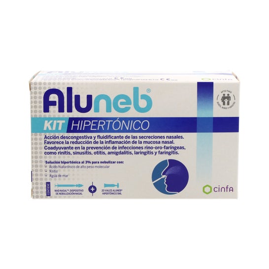Aluneb Kit Hipertónico 20x5 ml + 1 Dispositivo