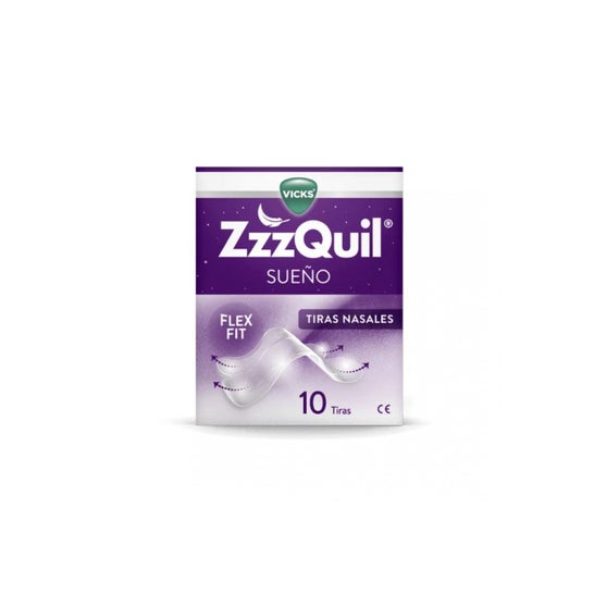 Zzzquil Sono Tiras Nasais 10 Unidades