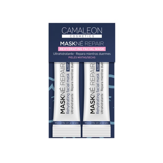 Máscara de Reparação Camaleon Máscara Rehidratante Face 2x4ml