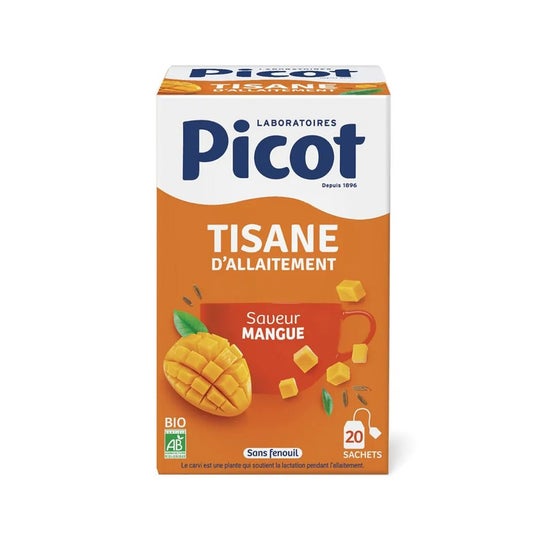 Picot Chá de Ervas Lactação Mangue 20 Saquetas