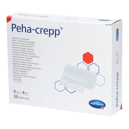 Hartmann Peha-Crepp Ligadura Elástica 4cmx4m