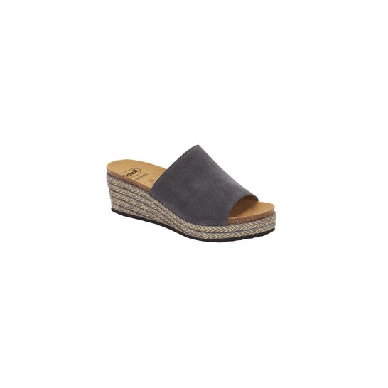 Scholl Malaga Suede Woman Antracita Talla 39 1 Par