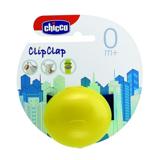 Chicco Clip Clap Portachupetes