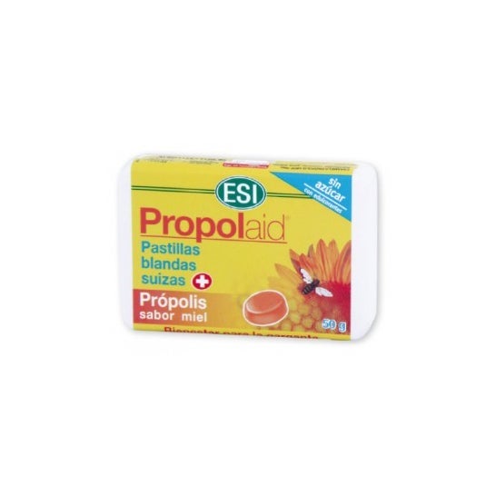 Comprimidos macios de ESI Propolaid mel 50g