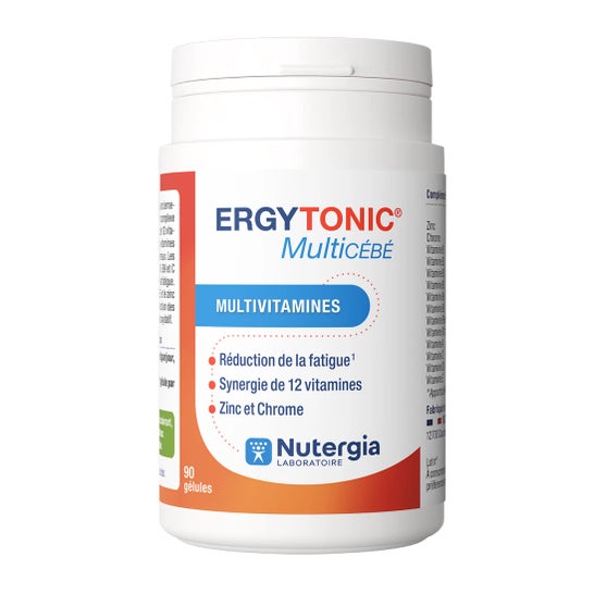 Nutergia Ergytonic Multicébé Multivitaminas 90 Cápsulas