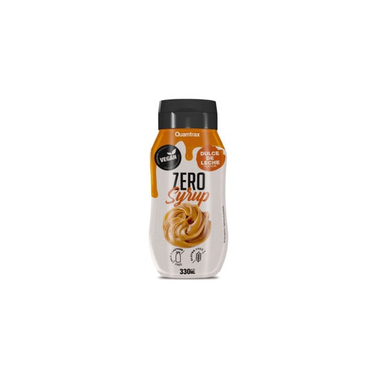 Quamtrax Xarope Doce de Leite Zero 330ml