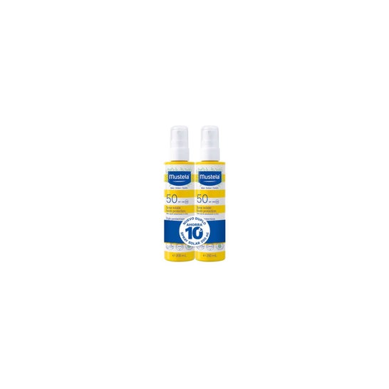 Mustela Pack Spray Loção Protetora Solar SPF50+ 2x200 ml