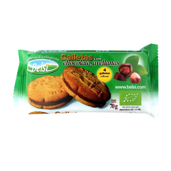 Biscoitos Biomundo Avelãs de Choco Bio 70g
