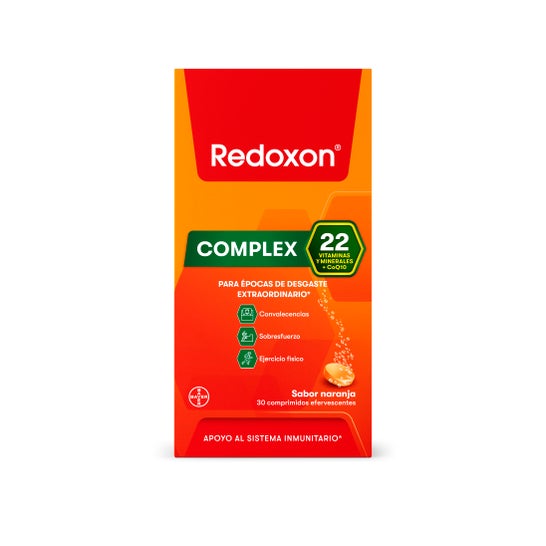 Complexo Efervescente Laranja 30comp da Bayer Redoxon®