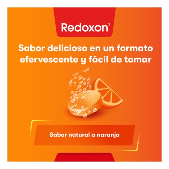 Complexo Efervescente Laranja 30comp da Bayer Redoxon®
