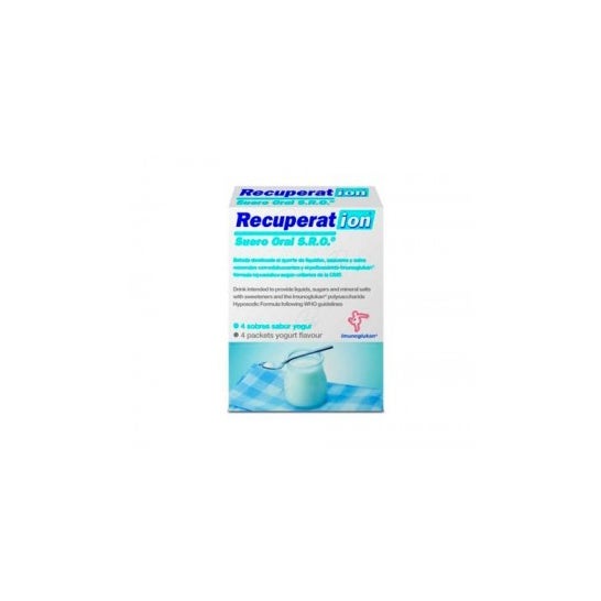 Iogurte Recuperat-ion Oral Serum SRO sabor 4 saquetas