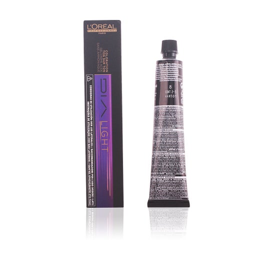 L'Oreal Gel Creme para Cabelo Colorido L'Oreal Dia Light Ammonia Free Nr 8 50ml