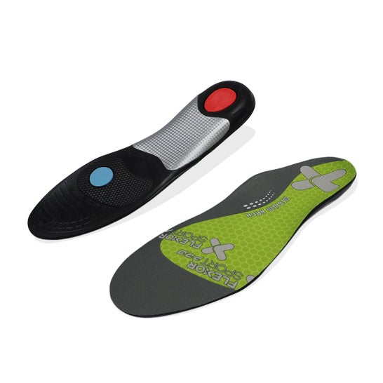 Flexor Sport Insoles Running Feet Arco Médio Arco Fx11 023 45/46 1 par
