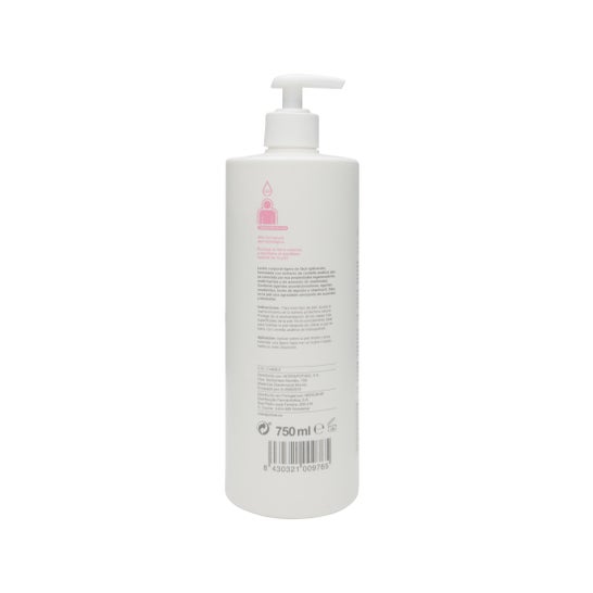 Interapothek leite corporal hidratante centelha asiática 750ml
