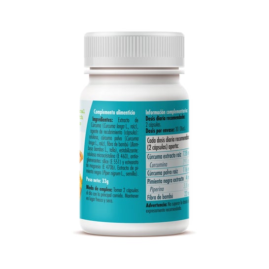GHF Curcumina mais 60 Cápsulas 550mg