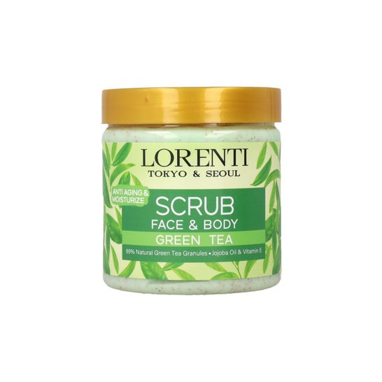 Esfoliante Facial e Corporal Lorenti Chá Verde 500 ml