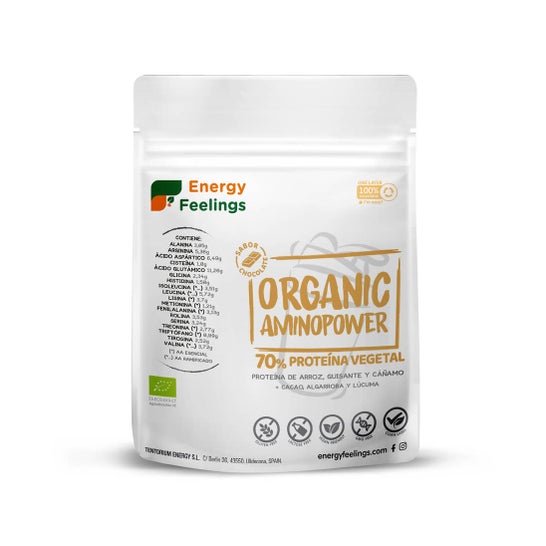 Energy Feelings Organic Aminopower 73% Chocolate 200g
