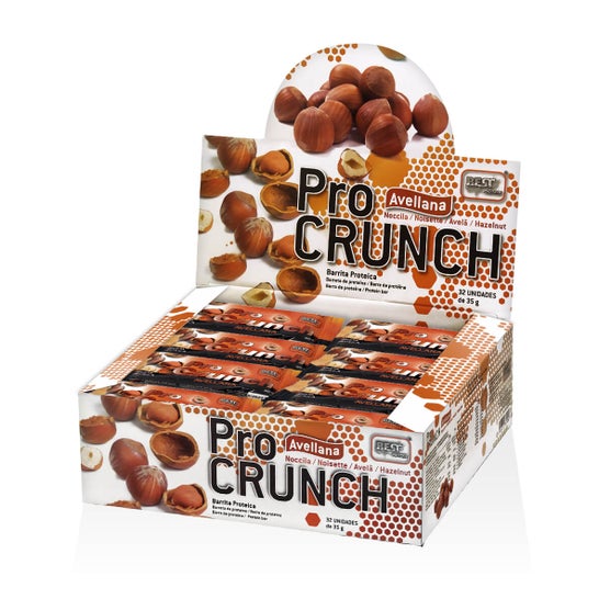 Melhor proteína Pro Crunch Hazelnut 32uds