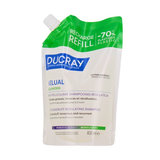 Ducray Kelual Squanorm Champô Regulador Recarga 400 ml