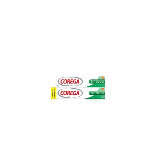 Corega Flavourless Prosthesis Cream Pack 2 peças