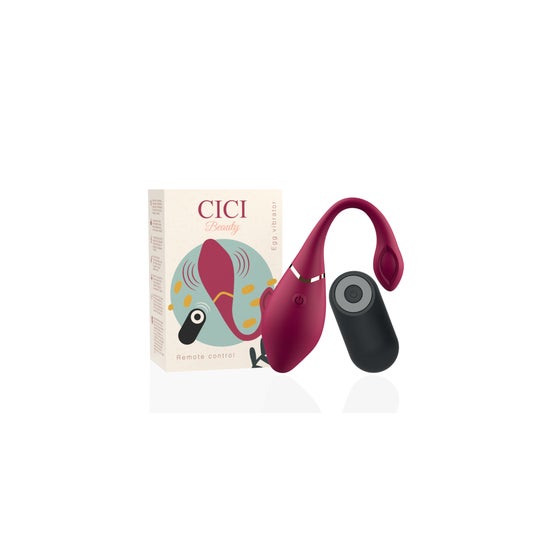 Cici Beauty Premium Silicone Egg Vibrator Remote 1 Unidade